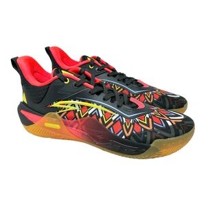 Anta Kai 1 Speed Tribe 8124D1120-9 Grey/Neon Red/Yellow Size 14